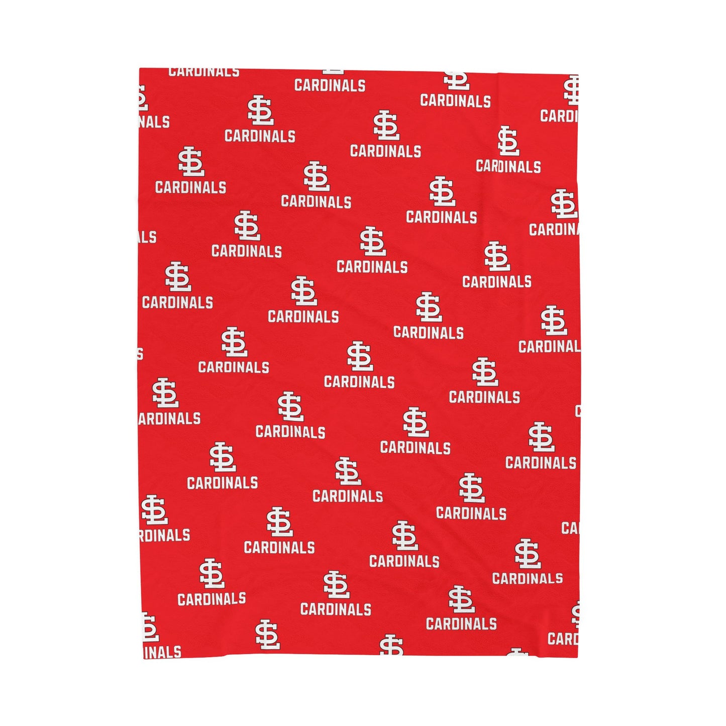 South Laurel - SL Cardinals Pattern - Plush Blanket | The Narrows Co.