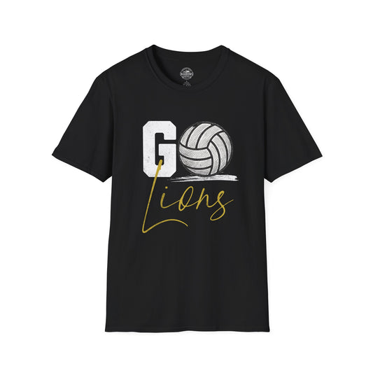 Pineville Volleyball Go Lions Tee | The Narrows Co.