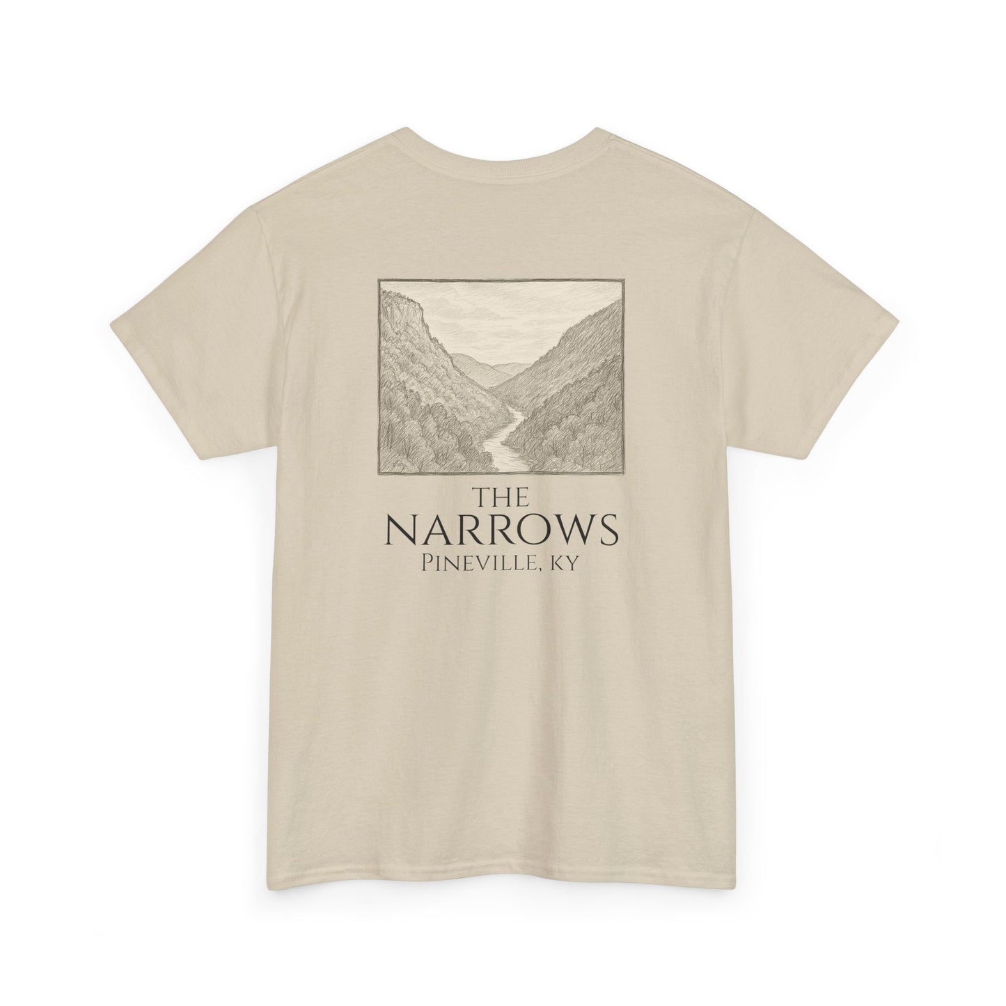 The Narrows Pencil Sketch Tee