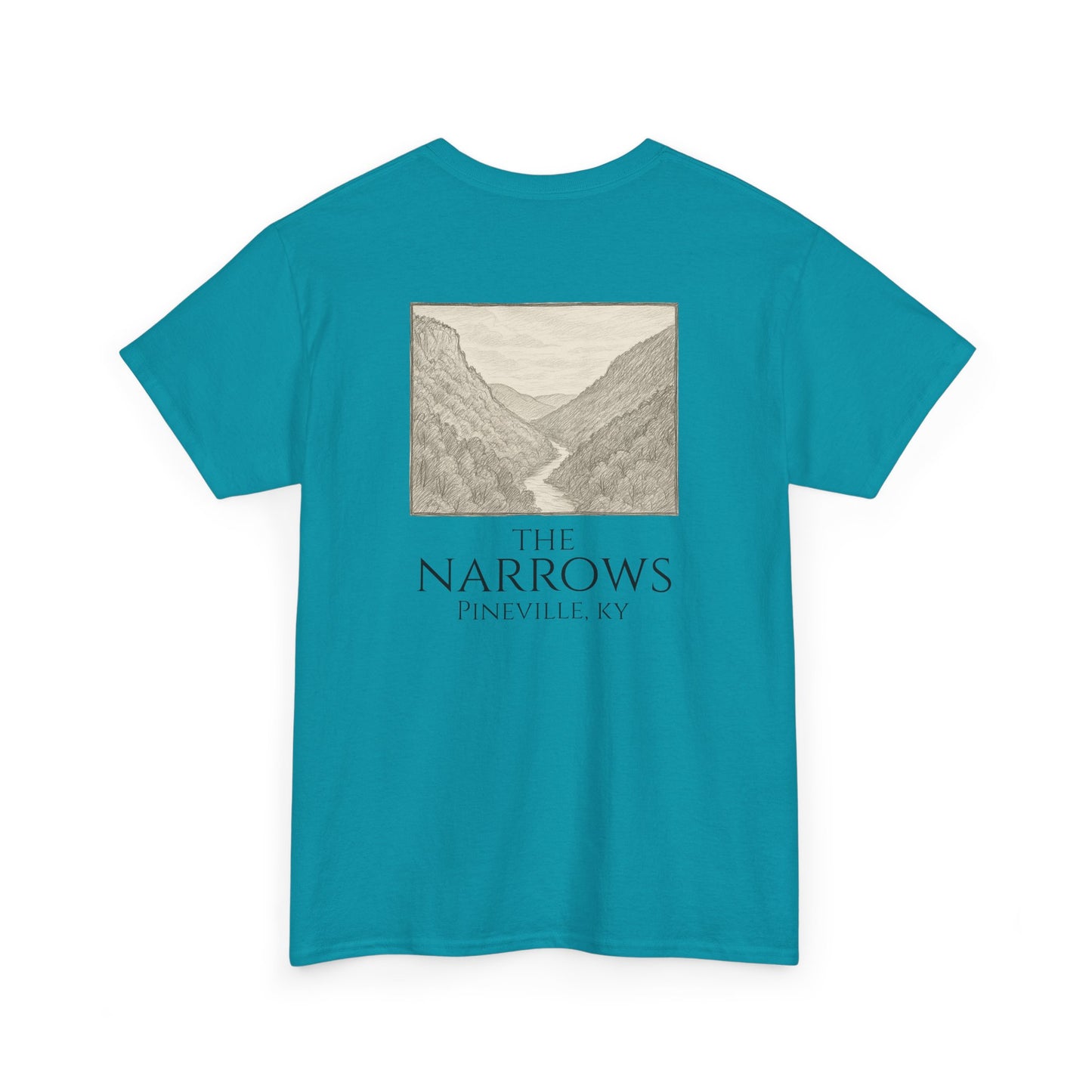 The Narrows Pencil Sketch Tee