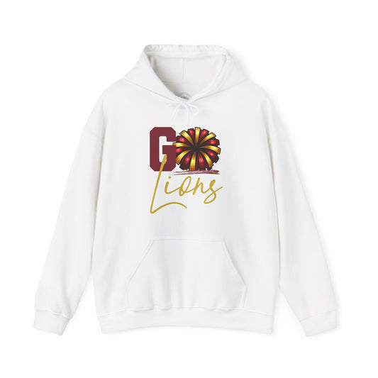 Pineville Cheer GO LIONS Hoodie | The Narrows Co.