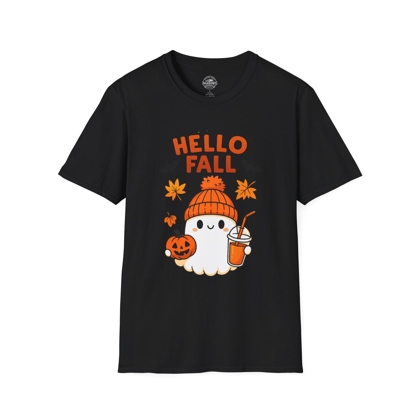 Hello Fall Ghost Tee | The Narrows Co.