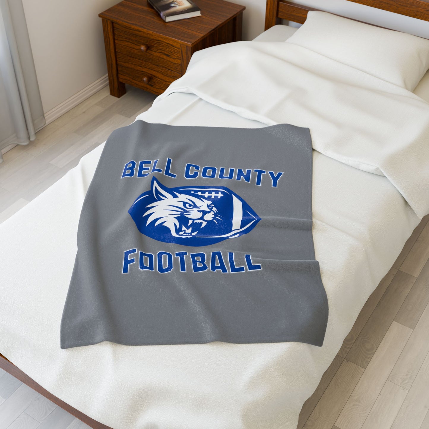 Bell County Football Plush Blanket | The Narrows Co.