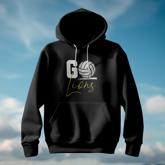 Pineville Volleyball Go Lions Hoodie | The Narrows Co.