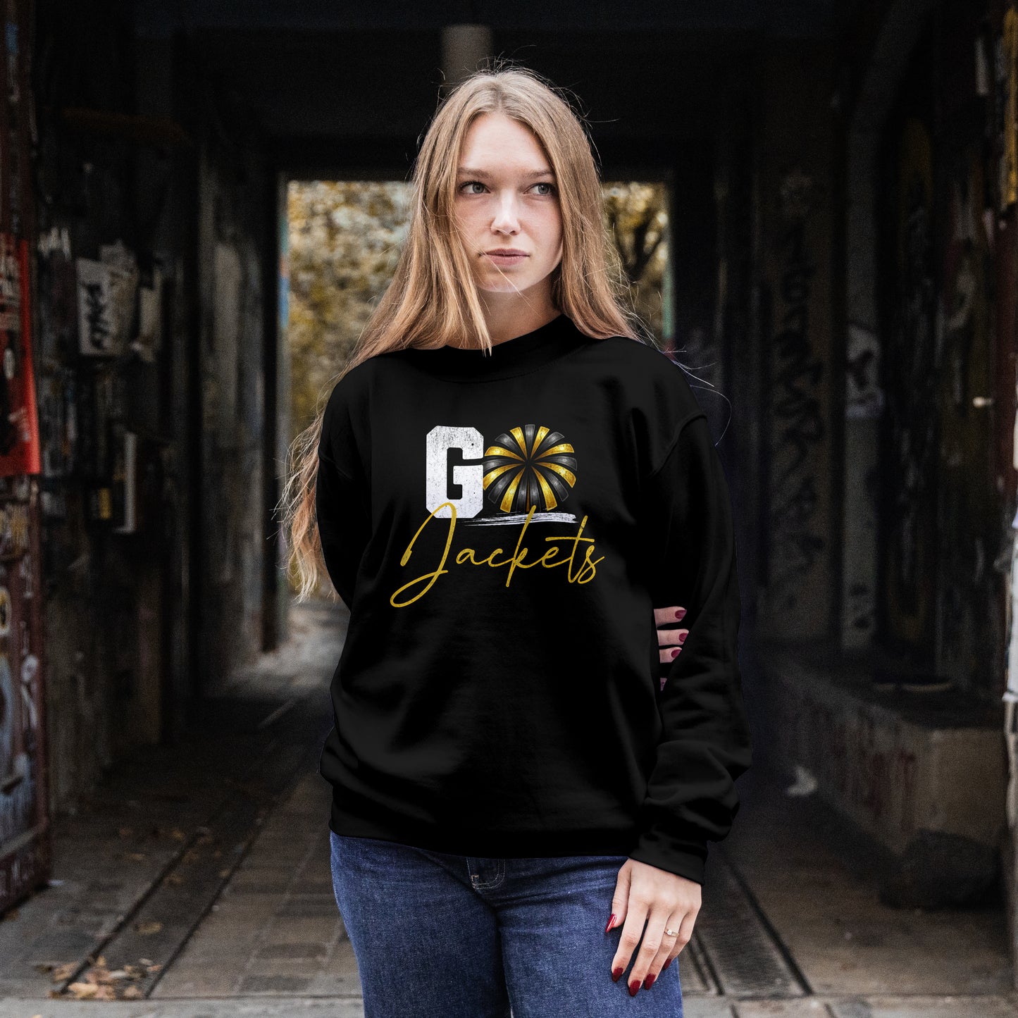 Middlesboro Cheer GO JACKETS Crewneck Sweatshirt | The Narrows Co.