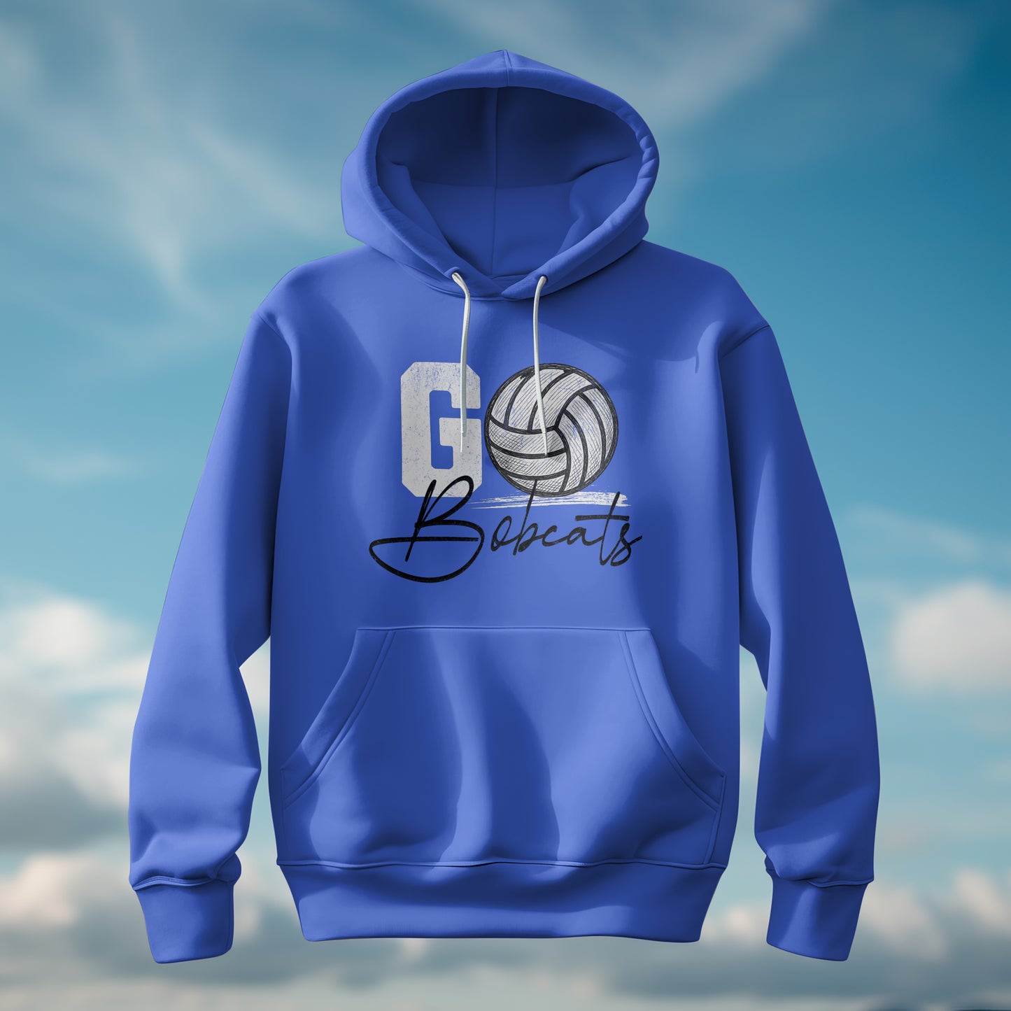 Bell County Volleyball Go Bobcats Hoodie | The Narrows Co.