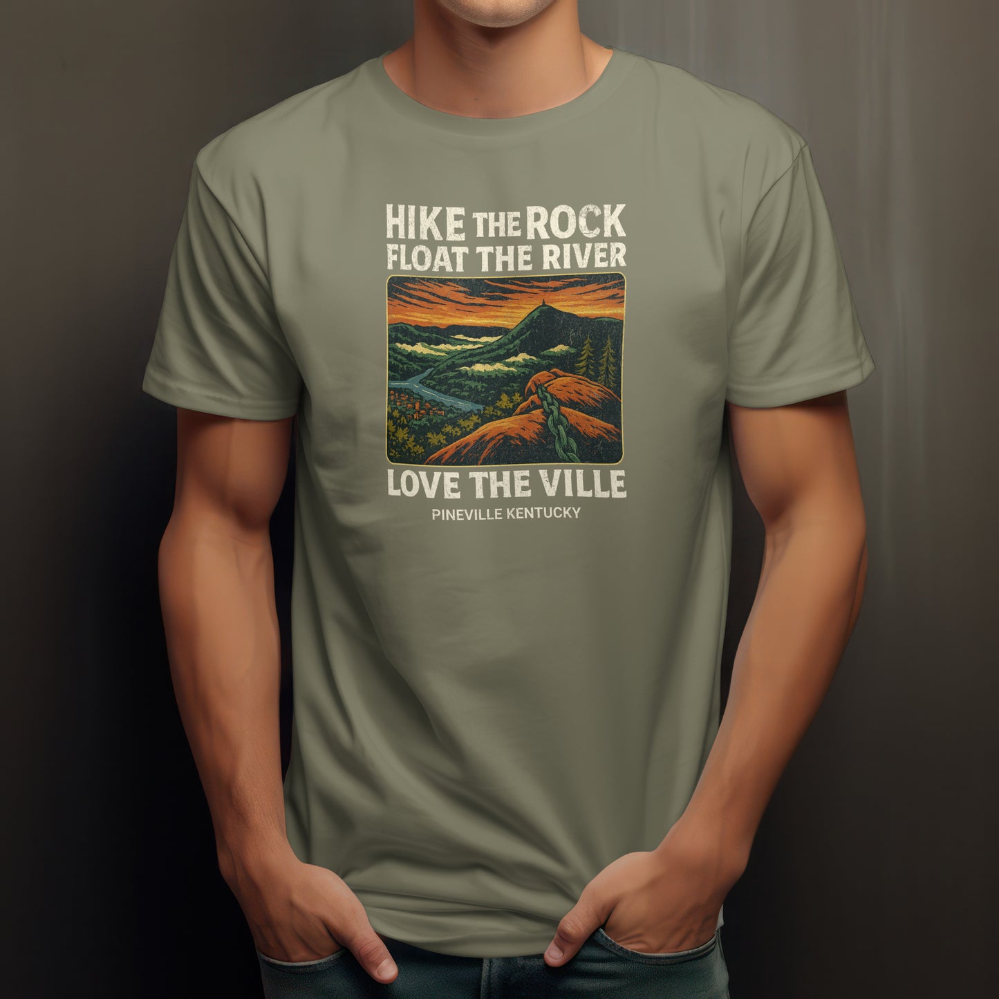 Hike The Rock Tee | The Narrows Co.