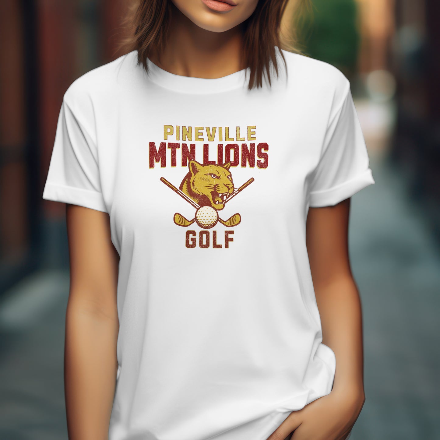 Pineville Golf - Mtn Lions Tee | The Narrows Co.