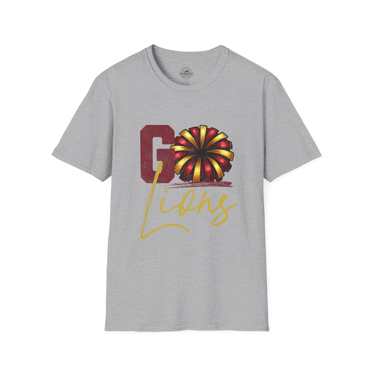Pineville Cheer GO Lions Tee | The Narrows Co.