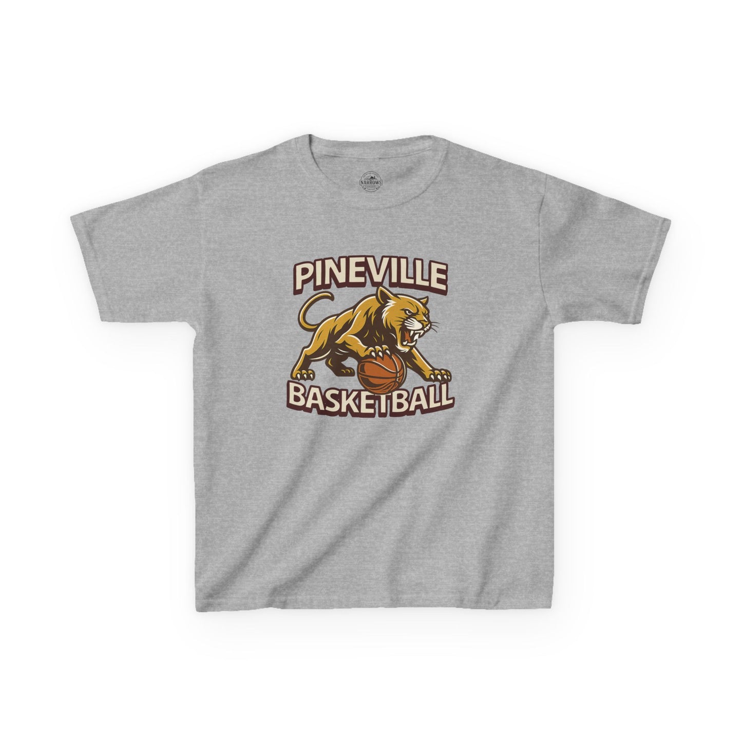 Pineville Basketball Youth Tee | The Narrows Co.
