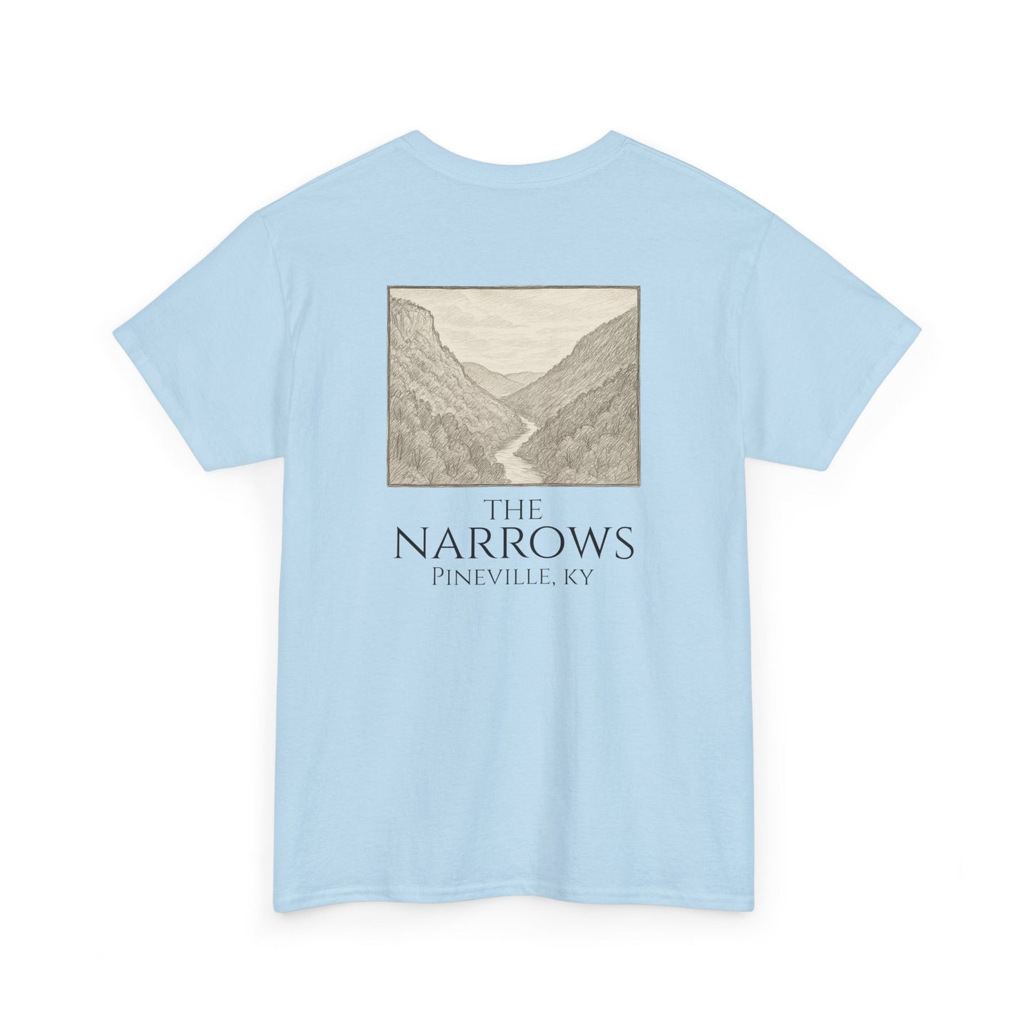 The Narrows Pencil Sketch Tee