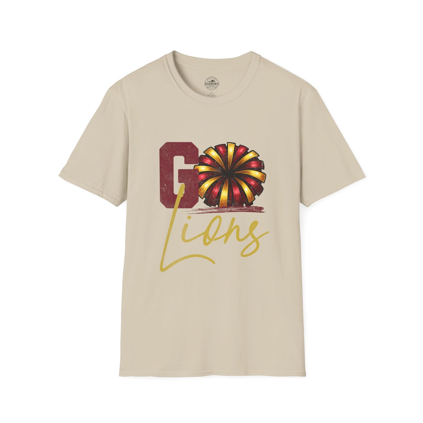 Pineville Cheer GO Lions Tee | The Narrows Co.