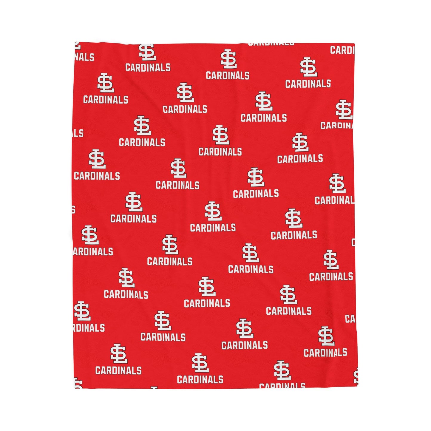 South Laurel - SL Cardinals Pattern - Plush Blanket | The Narrows Co.