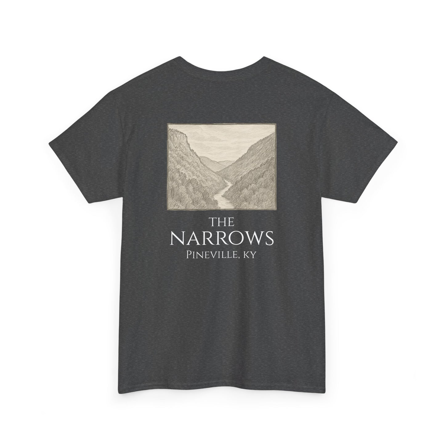 The Narrows Pencil Sketch Tee