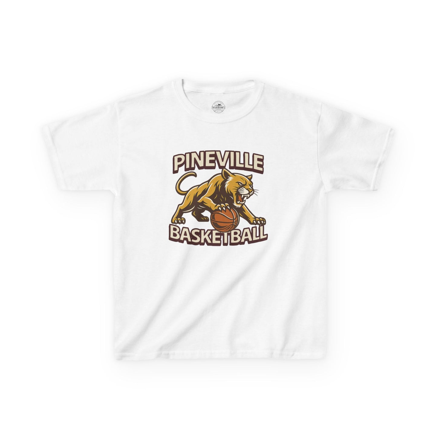 Pineville Basketball Youth Tee | The Narrows Co.