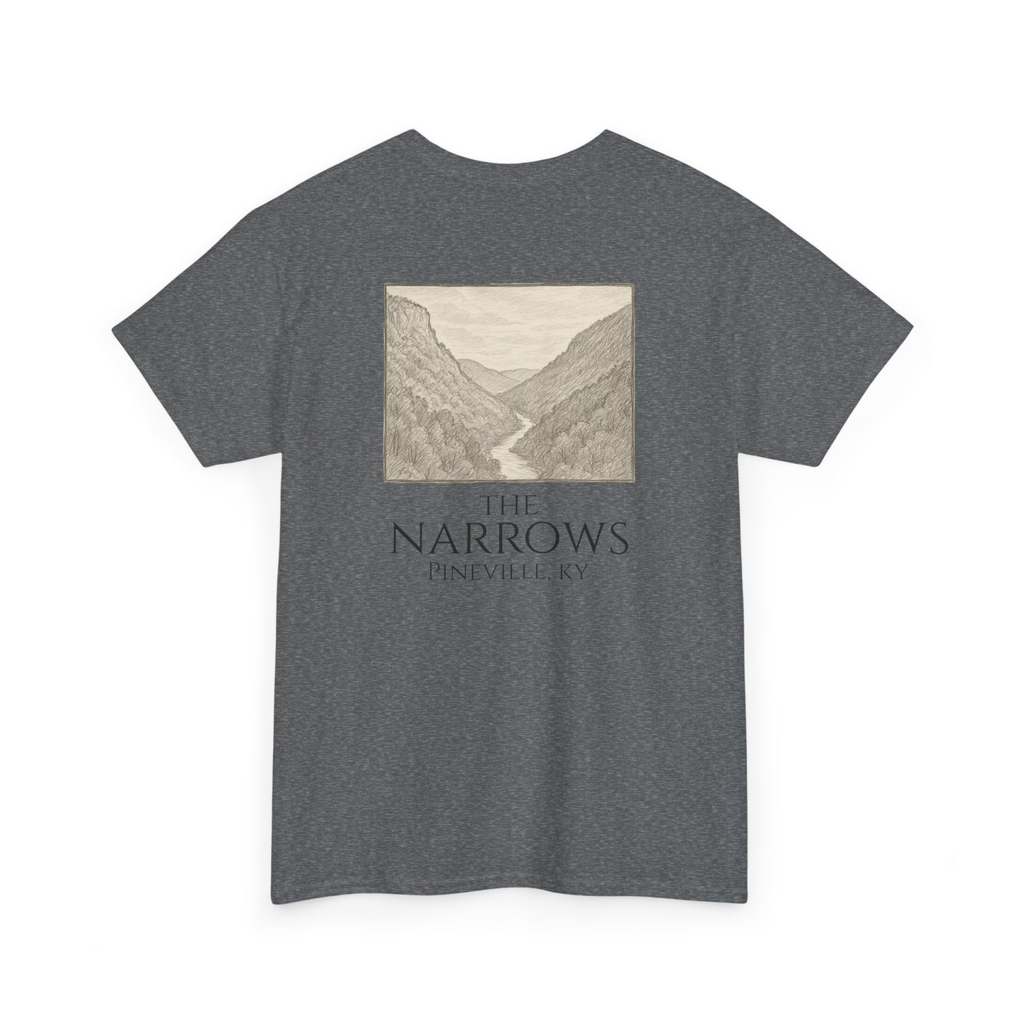 The Narrows Pencil Sketch Tee