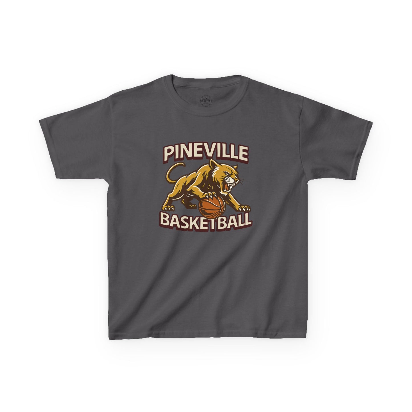 Pineville Basketball Youth Tee | The Narrows Co.