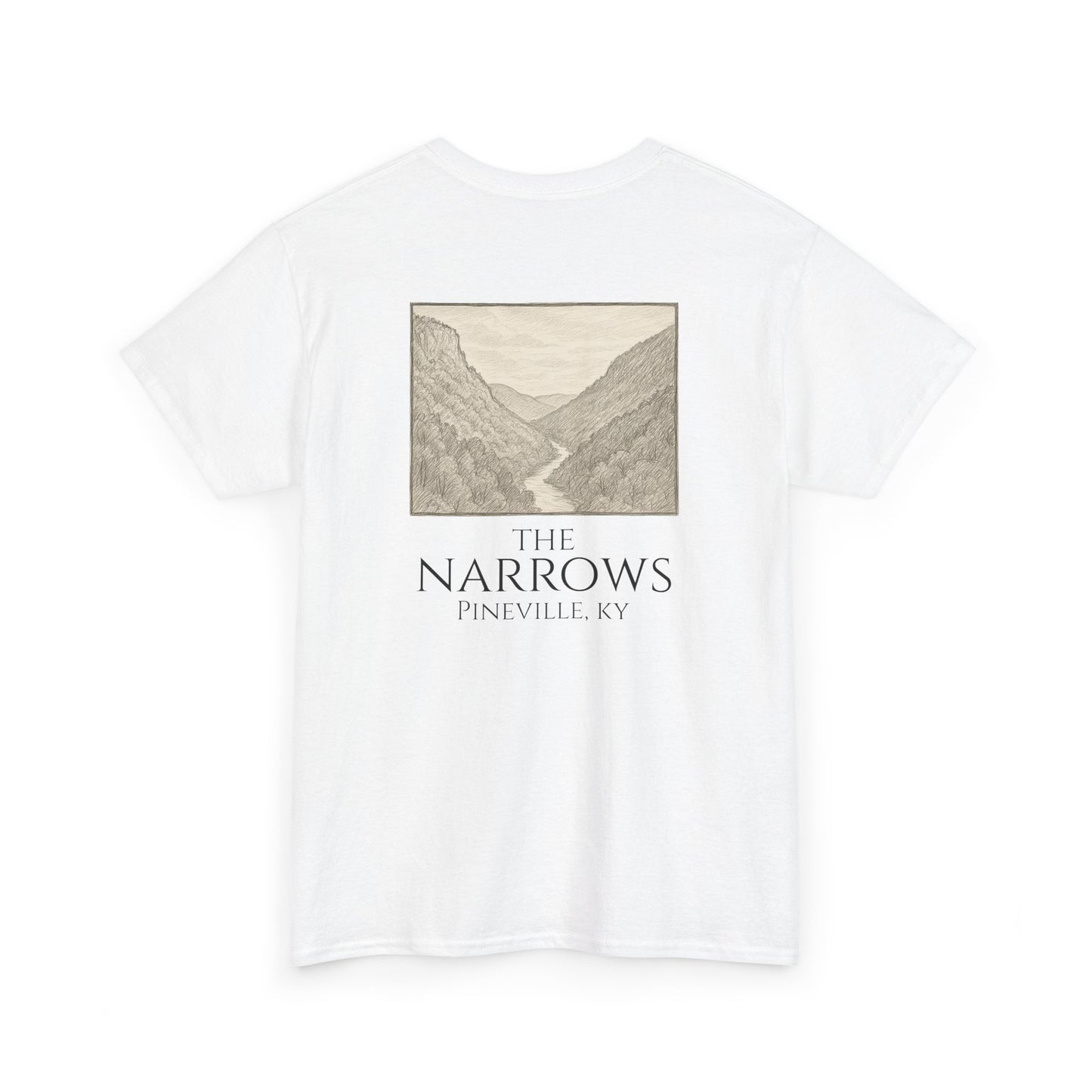The Narrows Pencil Sketch Tee
