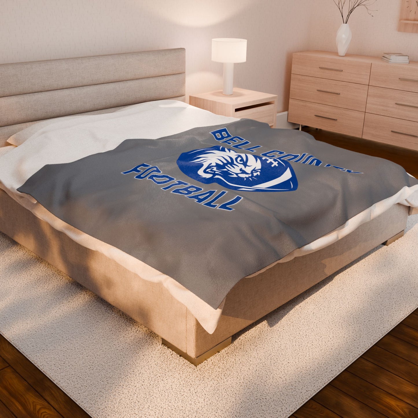 Bell County Football Plush Blanket | The Narrows Co.