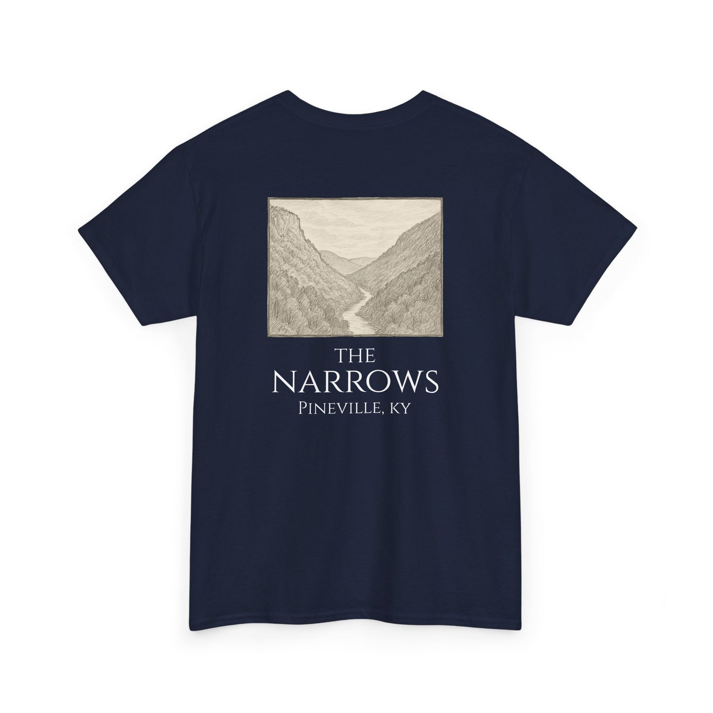 The Narrows Pencil Sketch Tee