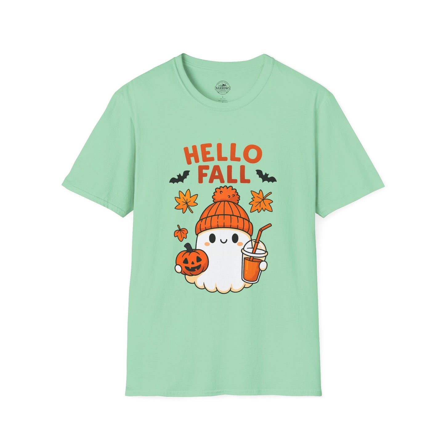 Hello Fall Ghost Tee | The Narrows Co.