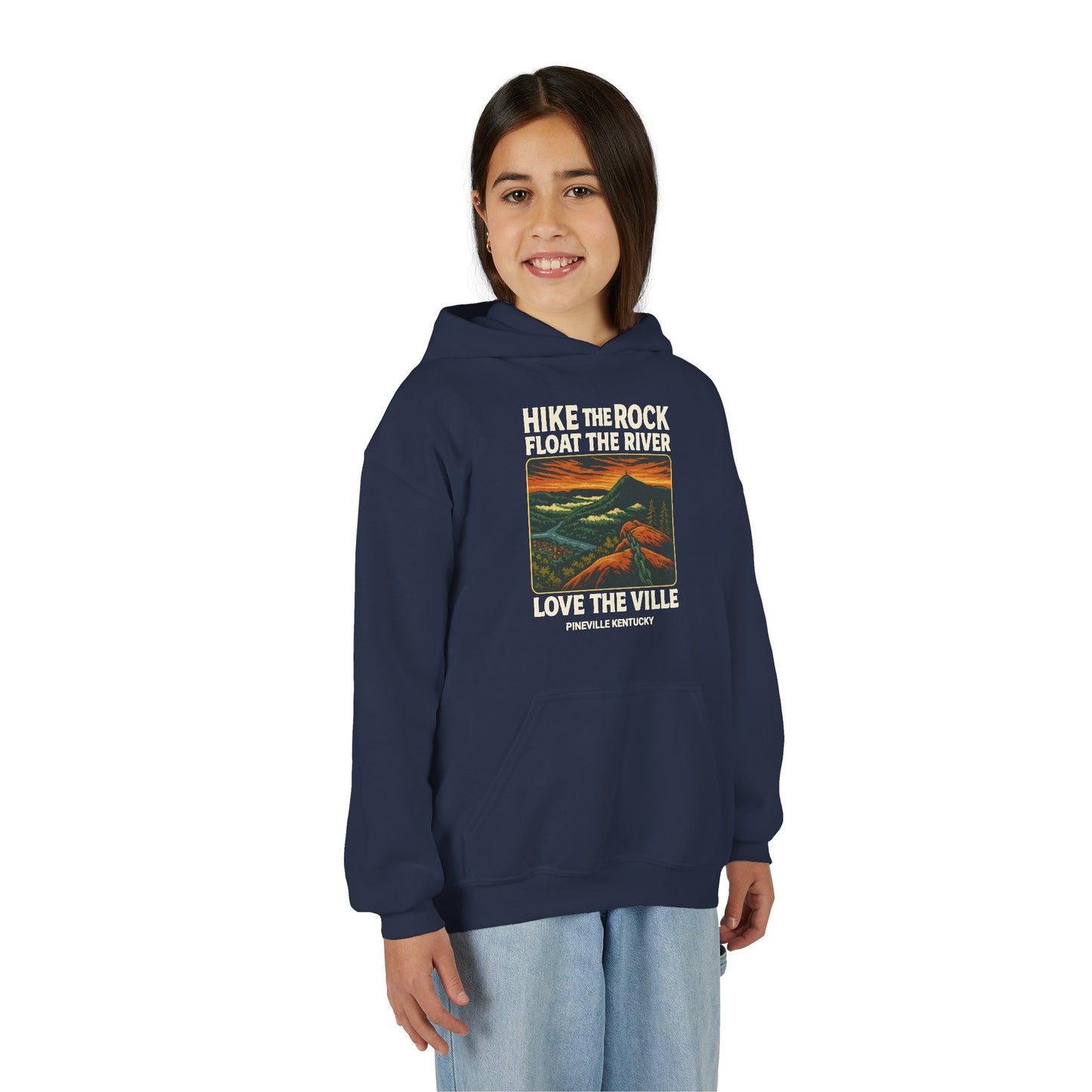 Hike the Rock Youth Hoodie | The Narrows Co.