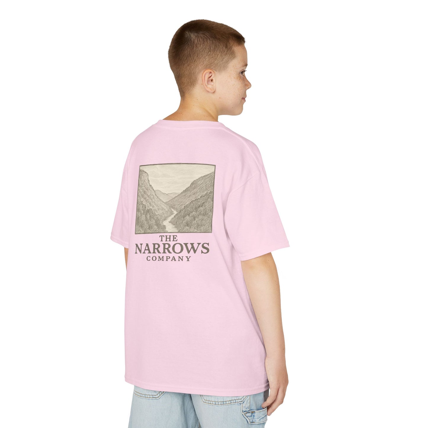 Pencil Sketch Narrows - Kids Tee  | The Narrows Co.
