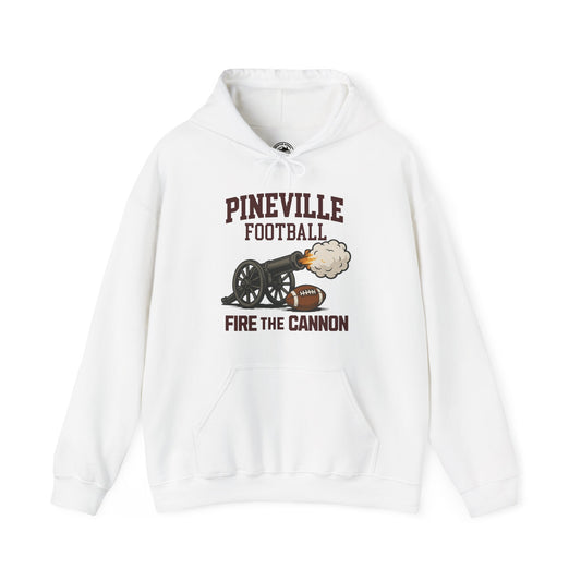 Pineville Football FIRE THE CANNON Hoodie | The Narrows Co.
