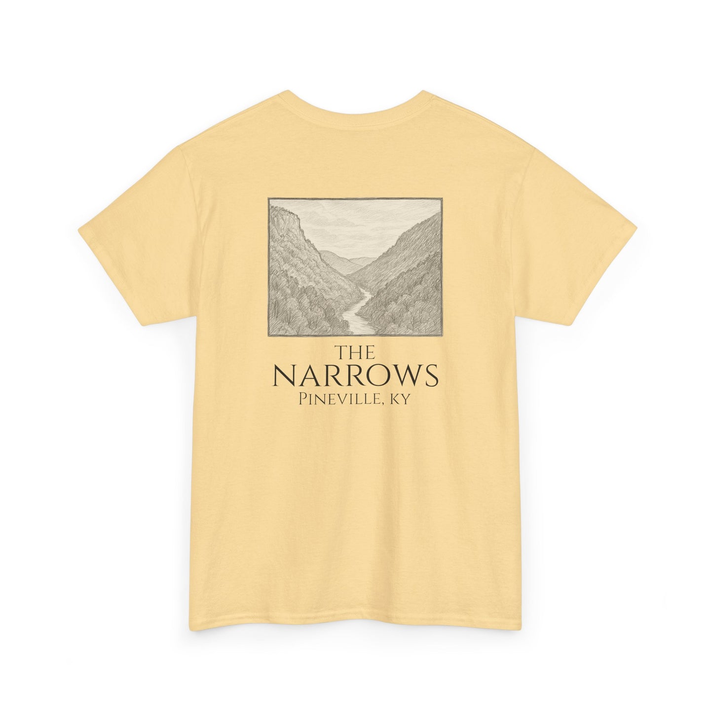 The Narrows Pencil Sketch Tee