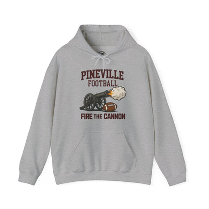 Pineville Football FIRE THE CANNON Hoodie | The Narrows Co.