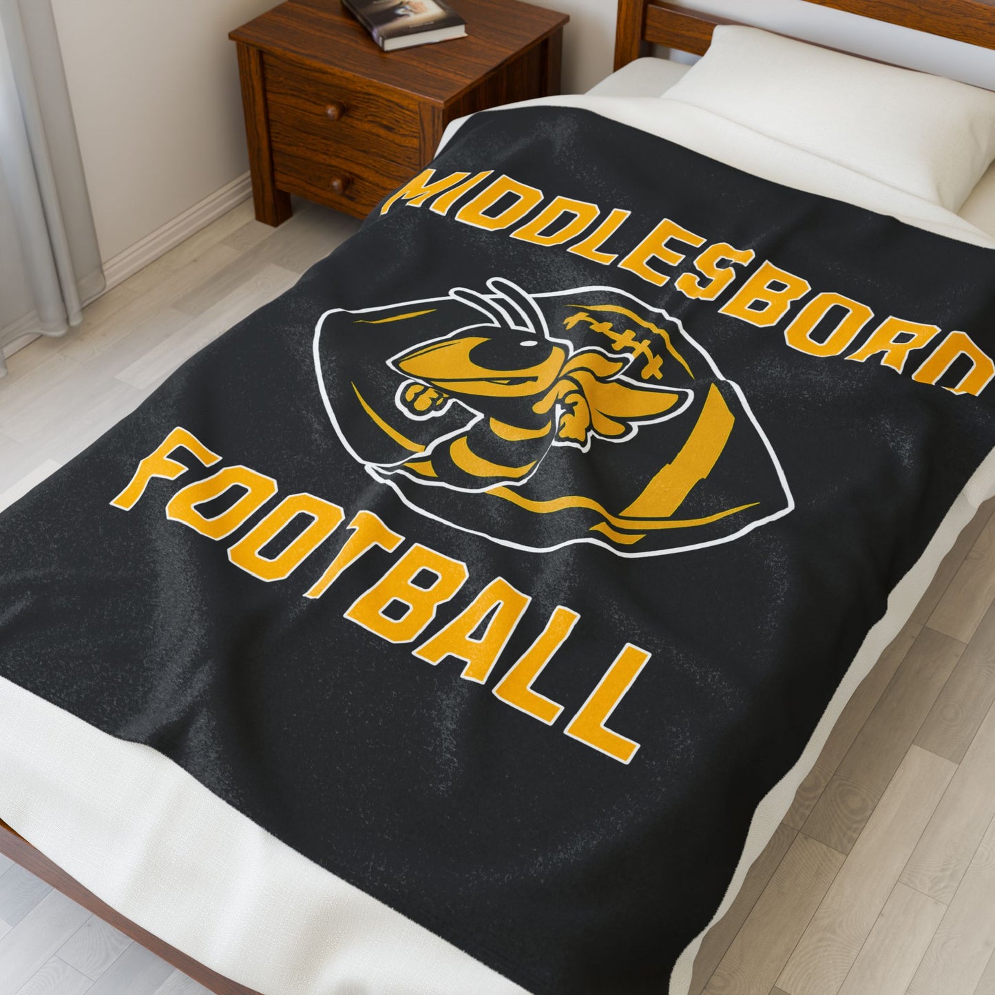 Middlesboro Football Plush Blanket | The Narrows Co.