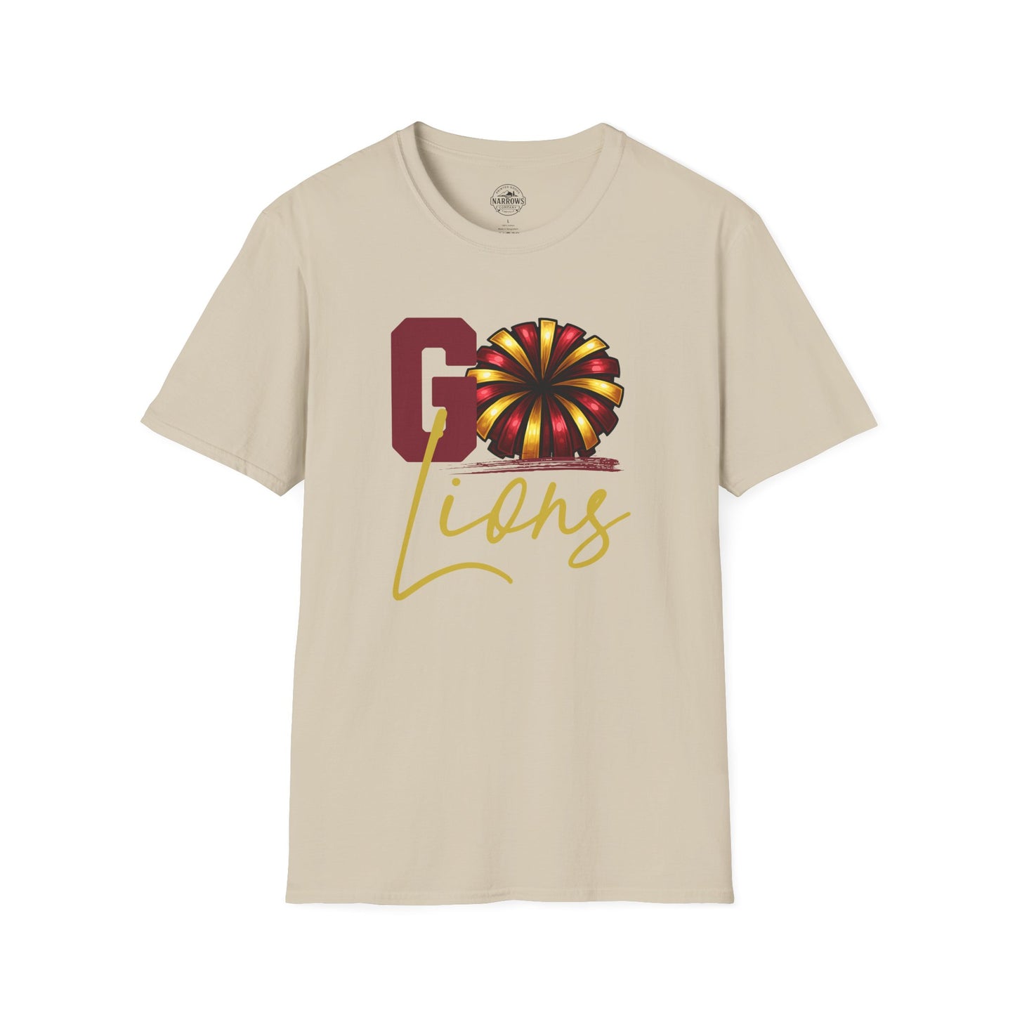 Pineville Cheer GO Lions Tee | The Narrows Co.