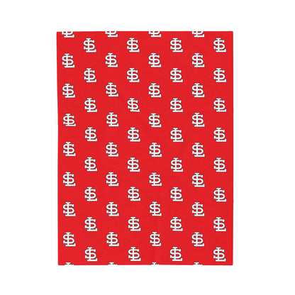South Laurel - SL LOGO Pattern - Plush Blanket | The Narrows Co.