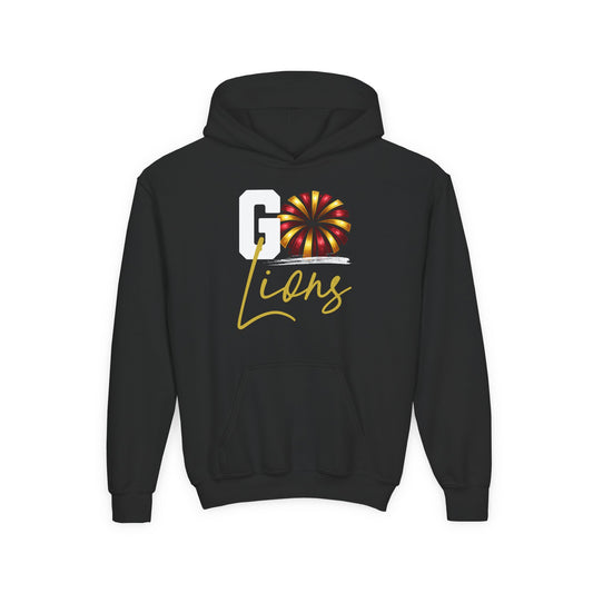 Pineville Cheer GO LIONS Youth Sweatshirt | The Narrows Co.
