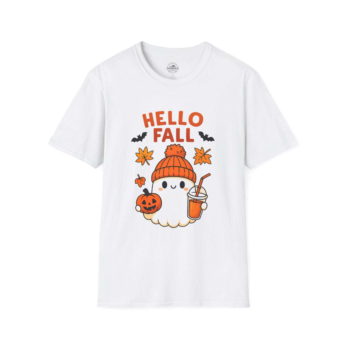 Hello Fall Ghost Tee | The Narrows Co.