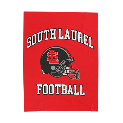 South Laurel Football Plush Blanket | The Narrows Co.