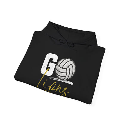 Pineville Volleyball Go Lions Hoodie | The Narrows Co.