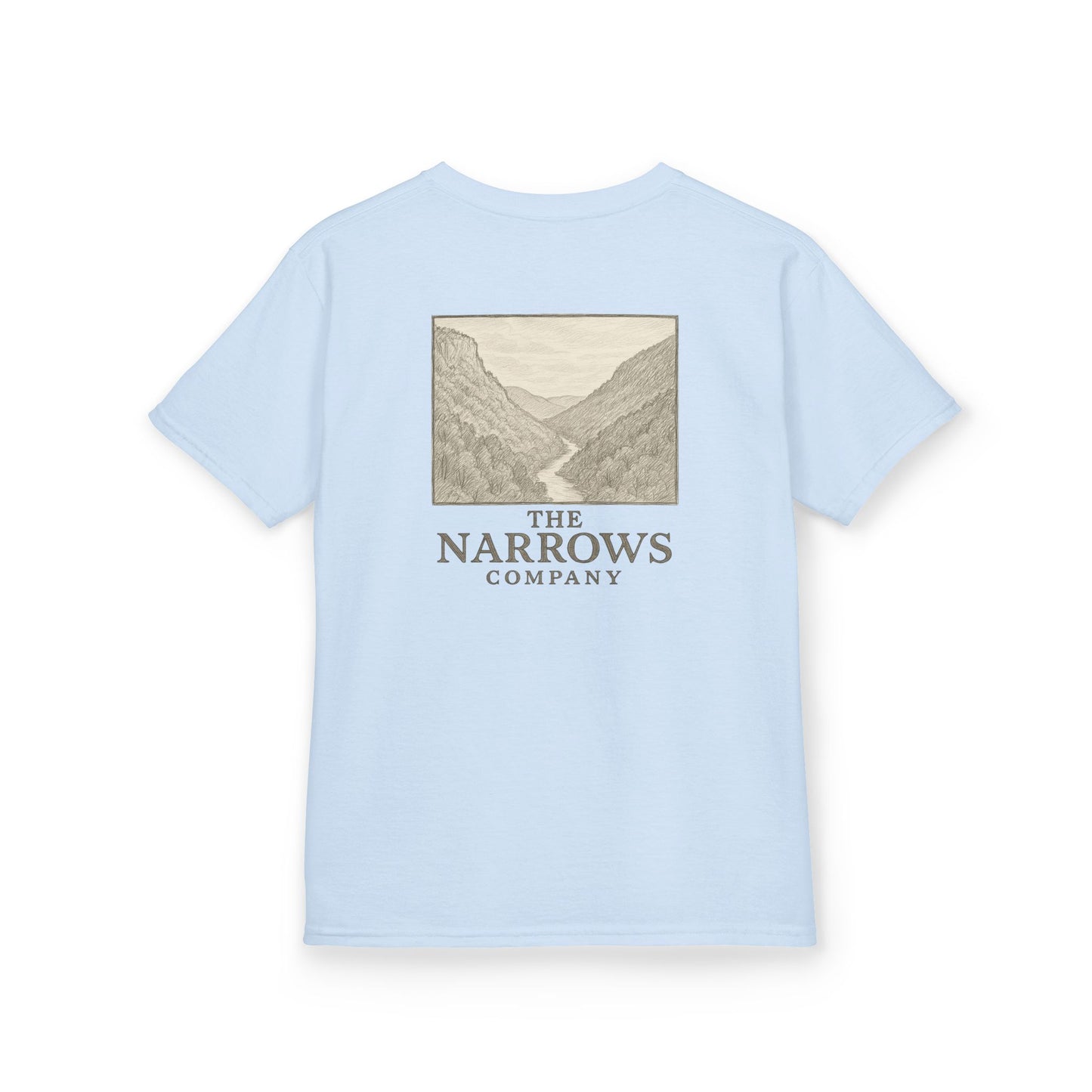 Pencil Sketch Narrows - Kids Tee  | The Narrows Co.