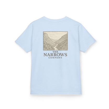 Pencil Sketch Narrows - Kids Tee  | The Narrows Co.