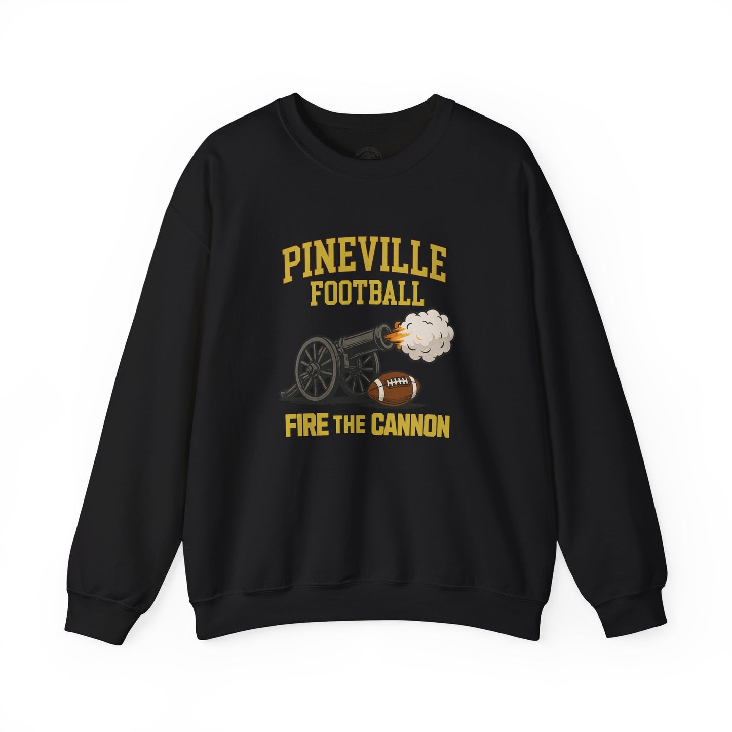 Pineville Football Crewneck Sweatshirt - FIRE THE CANNON | The Narrows Co.