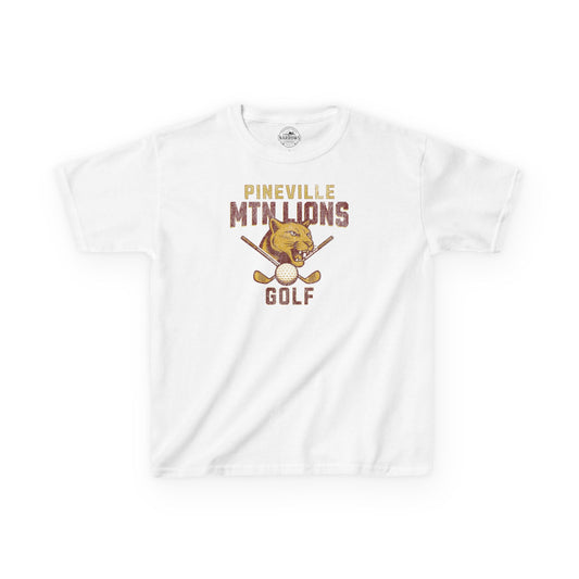Pineville Golf - Youth Mtn Lions Tee | The Narrows Co.