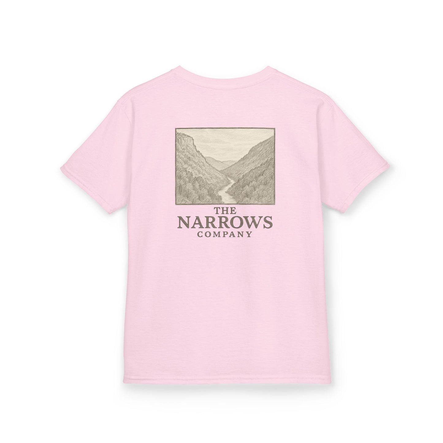 Pencil Sketch Narrows - Kids Tee  | The Narrows Co.