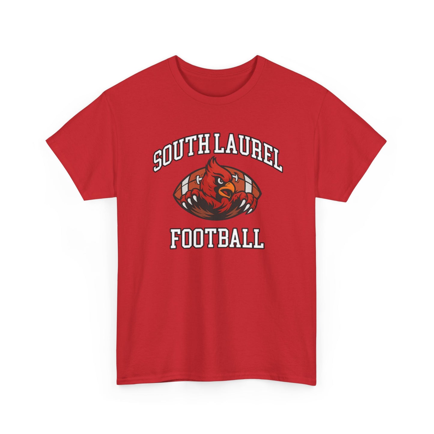 South Laurel - Cardinal with Football - Tee | The Narrows Co.