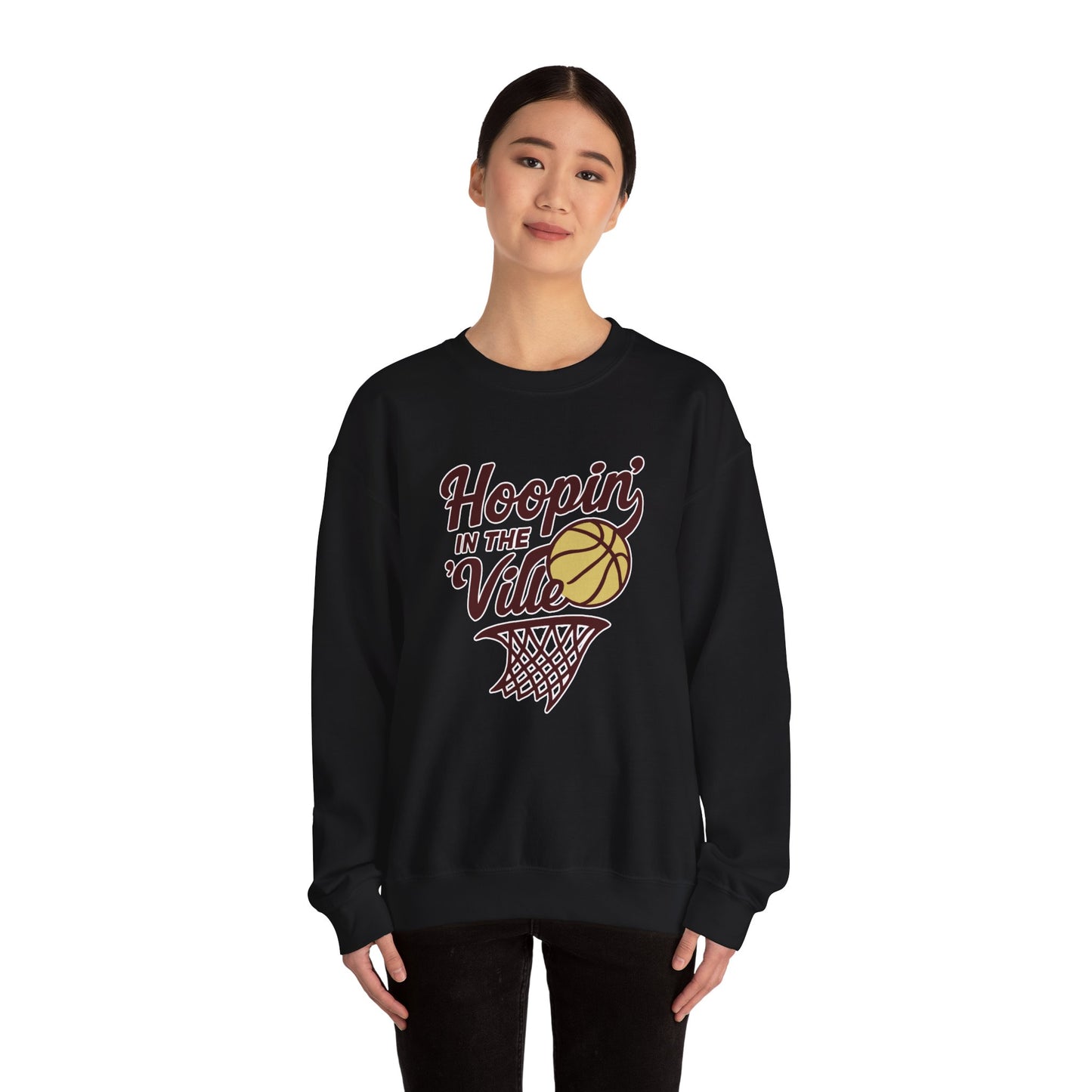 Hoopin' in the Ville Sweatshirt | The Narrows Co.
