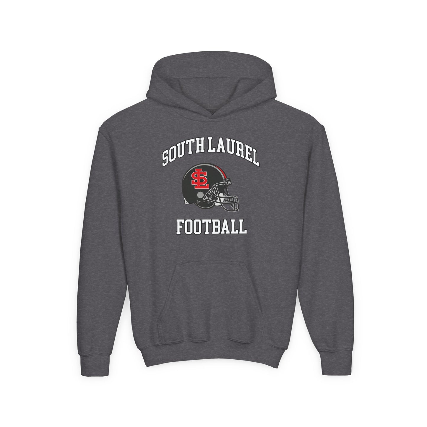 South Laurel - SL Black Helmet - Youth Hoodie | The Narrows Co.