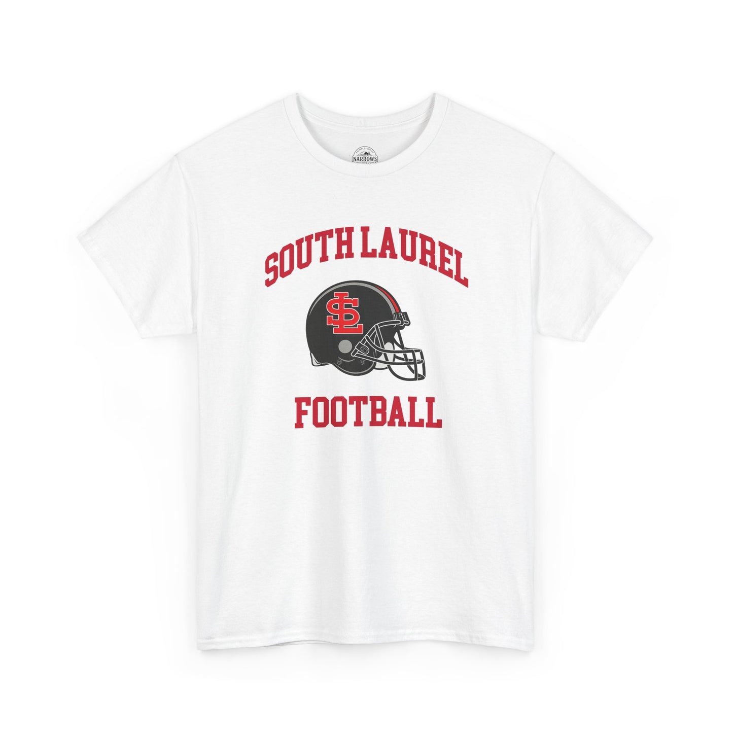 South Laurel - Black Football Helmet - Tee | The Narrows Co.