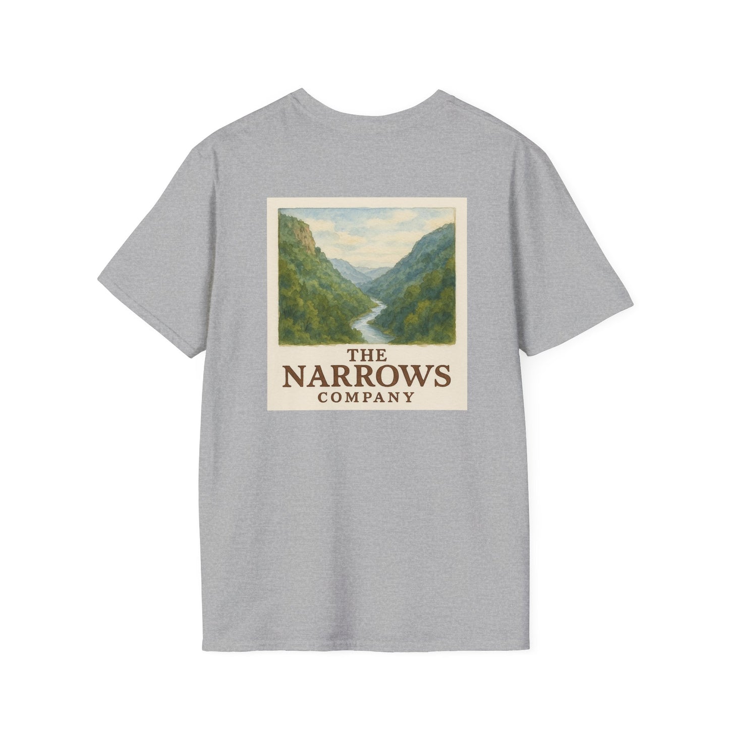 The Narrows Watercolor Tee | The Narrows Co.