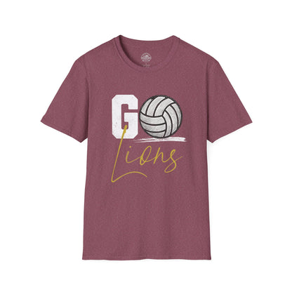 Pineville Volleyball Go Lions Tee | The Narrows Co.