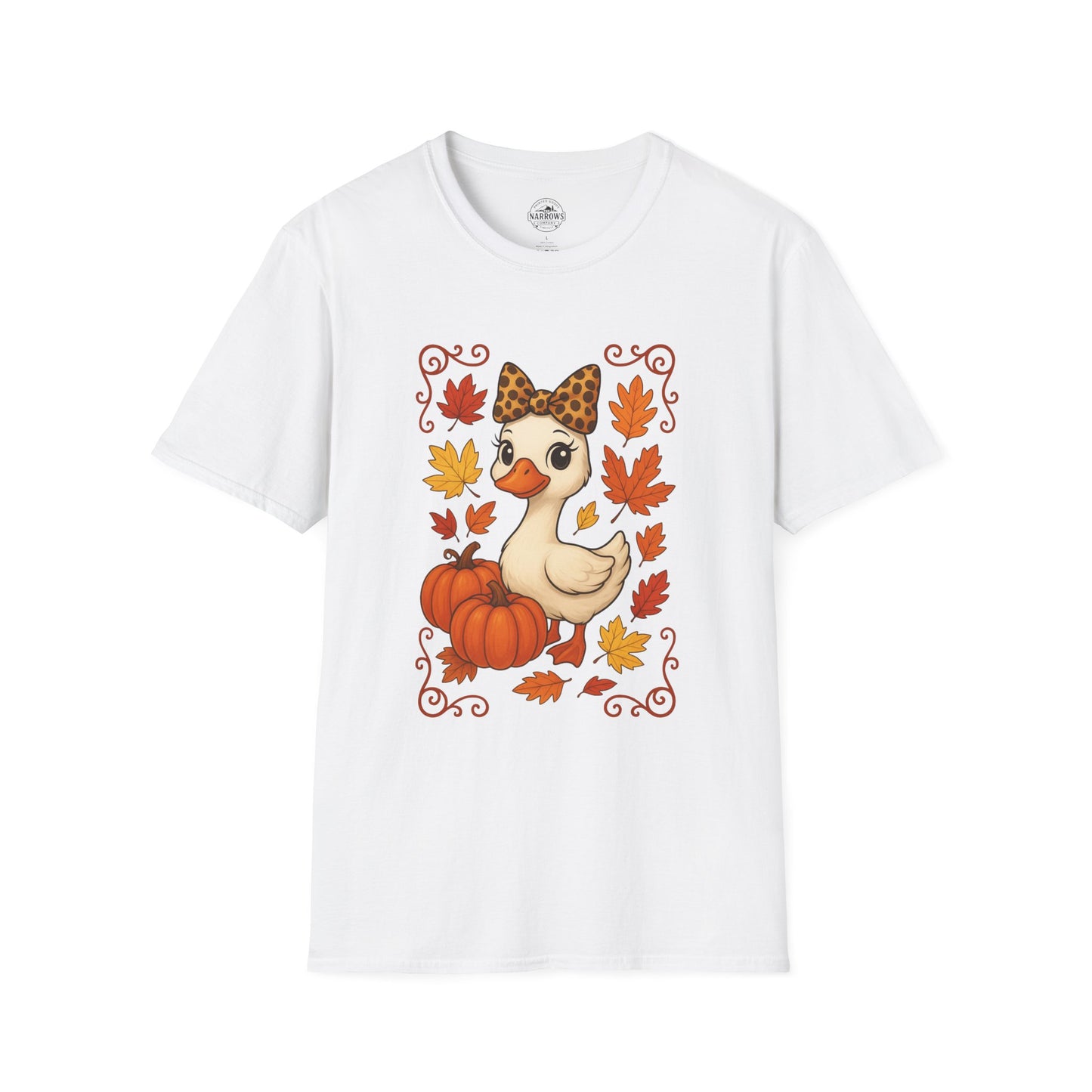 Cute Fall Duck Tee | The Narrows Co.
