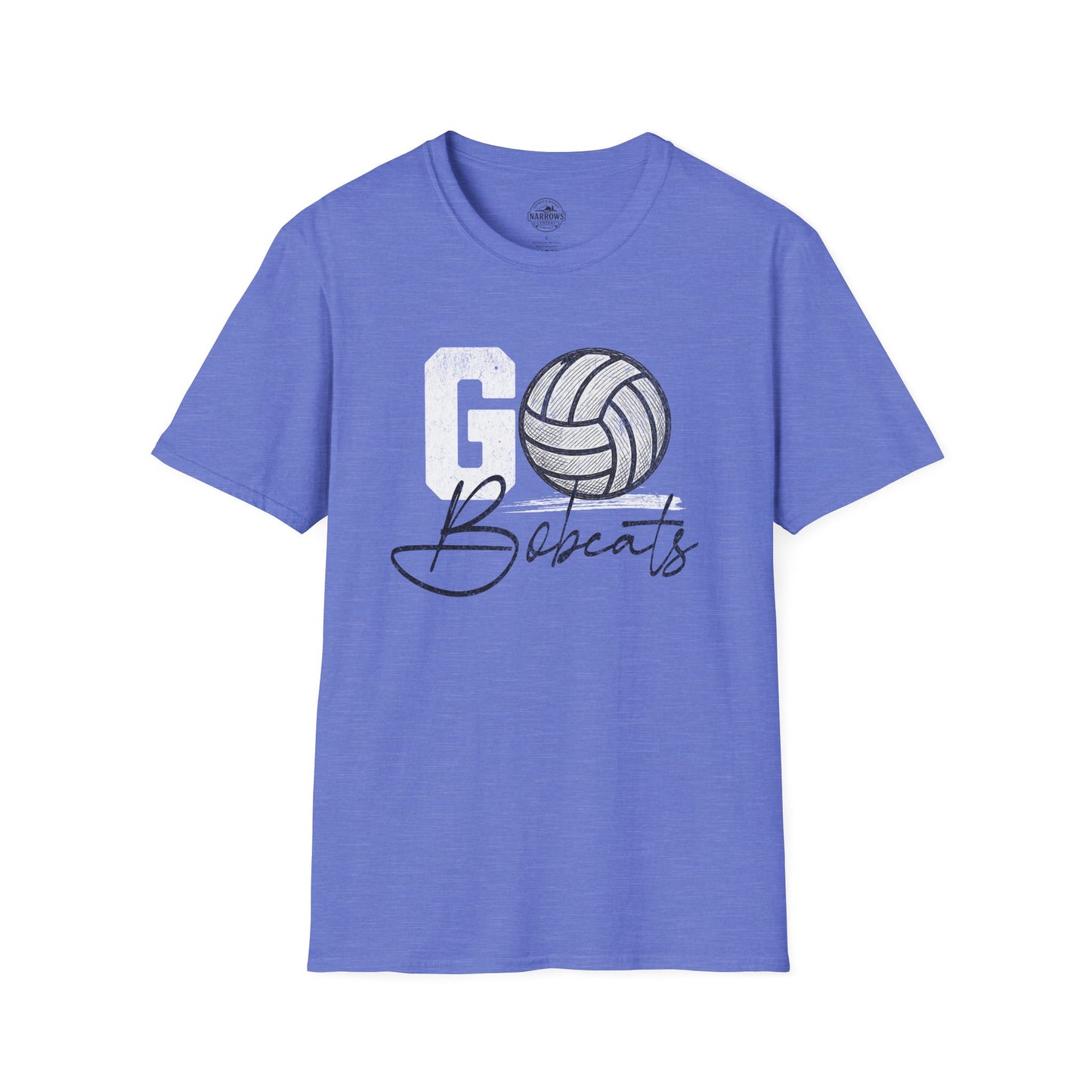 Bell County Volleyball Go Bobcats Tee | The Narrows Co.